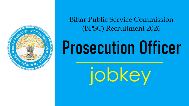 BPSC Prosecution Officer Online Form 2026-jobkey